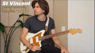 St Vincent - Los Ageless - Guitar playthrough with TAB