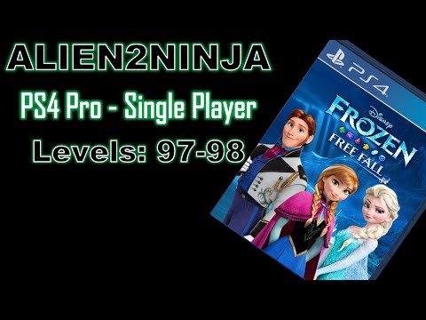Disney - Frozen Free Fall - PS4 Pro - Single Player - Level: 97-98 - (No Commentary) - Wolves