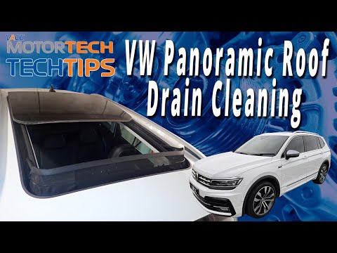 VW Panoramic Roof Drain Maintenance