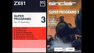Super Programs 3 for the ZX81