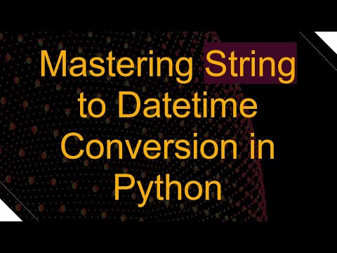 Python Convert String To Datetime With Timezone