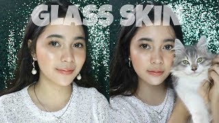 Download lagu GLASS SKIN ! | EASY NATURAL GLOWY SKIN TUTORIAL mp3
