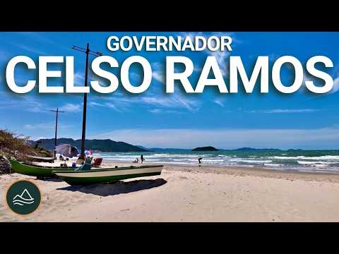 Praias LINDAS, PRESERVADAS e com QUALIDADE CERTIFICADA — tour por 8 PRAIAS de Governador Celso Ramos