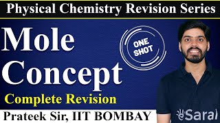 Mole Concept One-Shot | Physical Chemistry Complete Revision for Class 11, JEE, NEET