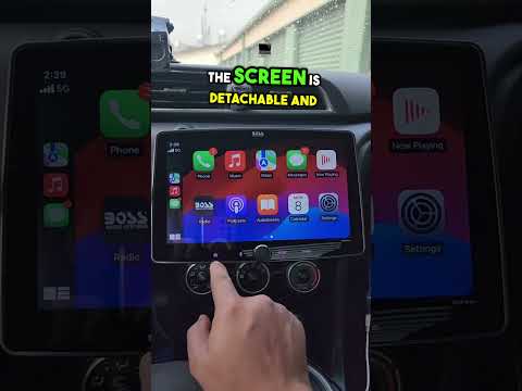 Boss bcpa10 install and review! 10” stereo with Apple CarPlay and Android auto