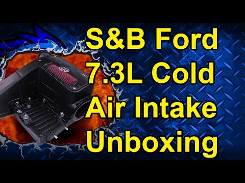 S&B Cold Air Intake Unboxing: 98-03 Ford 7.3L Powerstroke #75-5062