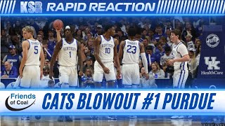 Download lagu Kentucky is so freakin' back! Cats blowout #1 Purdue  | Rapid Reaction mp3 Download lagu Kentucky is so freakin' back! Cats blowout #1 Purdue  | Rapid Reaction mp3
