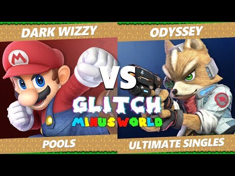 Glitch 7 SSBU - MVG | Dark Wizzy (Mario) Vs. InC | Odyssey  (Fox) Smash Ultimate Tournament Pools