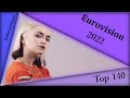 My ULTIMATE Top 140 Of ESC 2022 National Finals