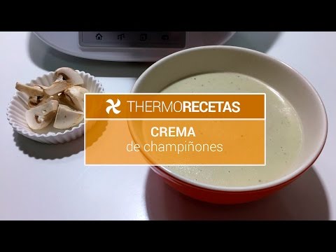 Crema de champiñones Thermomix