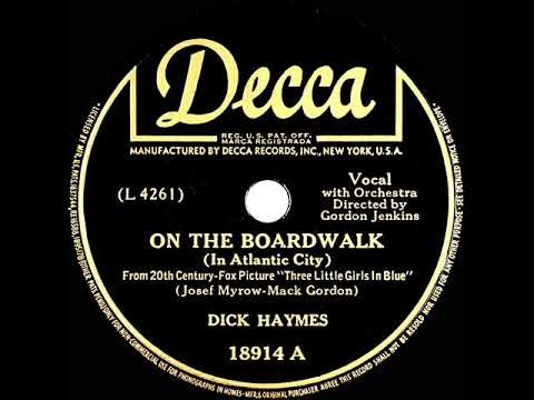 1946 Dick Haymes - On The Boardwalk (In Atlantic City)