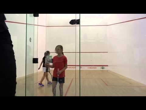 Head HK Junior Squash Open 2014 ~ Final ~Renee Wu (HKG) ~ Game 1