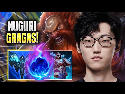 NUGURI IS SO CLEAN WITH GRAGAS! - Nuguri Plays Gragas TOP vs Jayce! | Season 2022