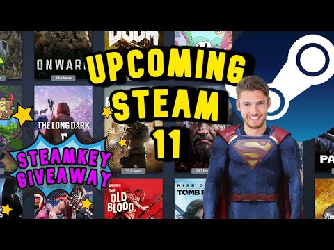 + Upcoming Games 11 Steam 2021 + Steam Key Giveaway +