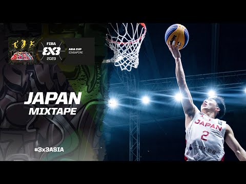 Giappone maschile 🇯🇵: giocate incredibili alla Coppa d'Asia FIBA ​​3x3 2023