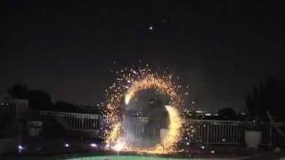 Pyro Poi 4th of July Fireworks Dance
