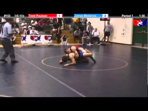 Sunkist Freestyle 74kg - Trent Paulson vs. James Medeiros