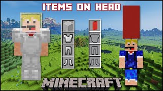 Minecraft - How To Put Items On A Player