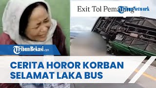 Kisah Mencekam Korban Selamat Bus Wisata di Tol Pemalang: Lihat Penumpang Penuh Darah
