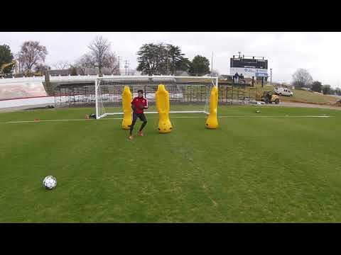 Quick Pro Goalkeeper High Ball and Handling Warm-Up Session