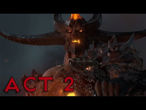 All Cinematics + Cutscenes in Act 2 [2K 60FPS] | Diablo 4 Story Campaign