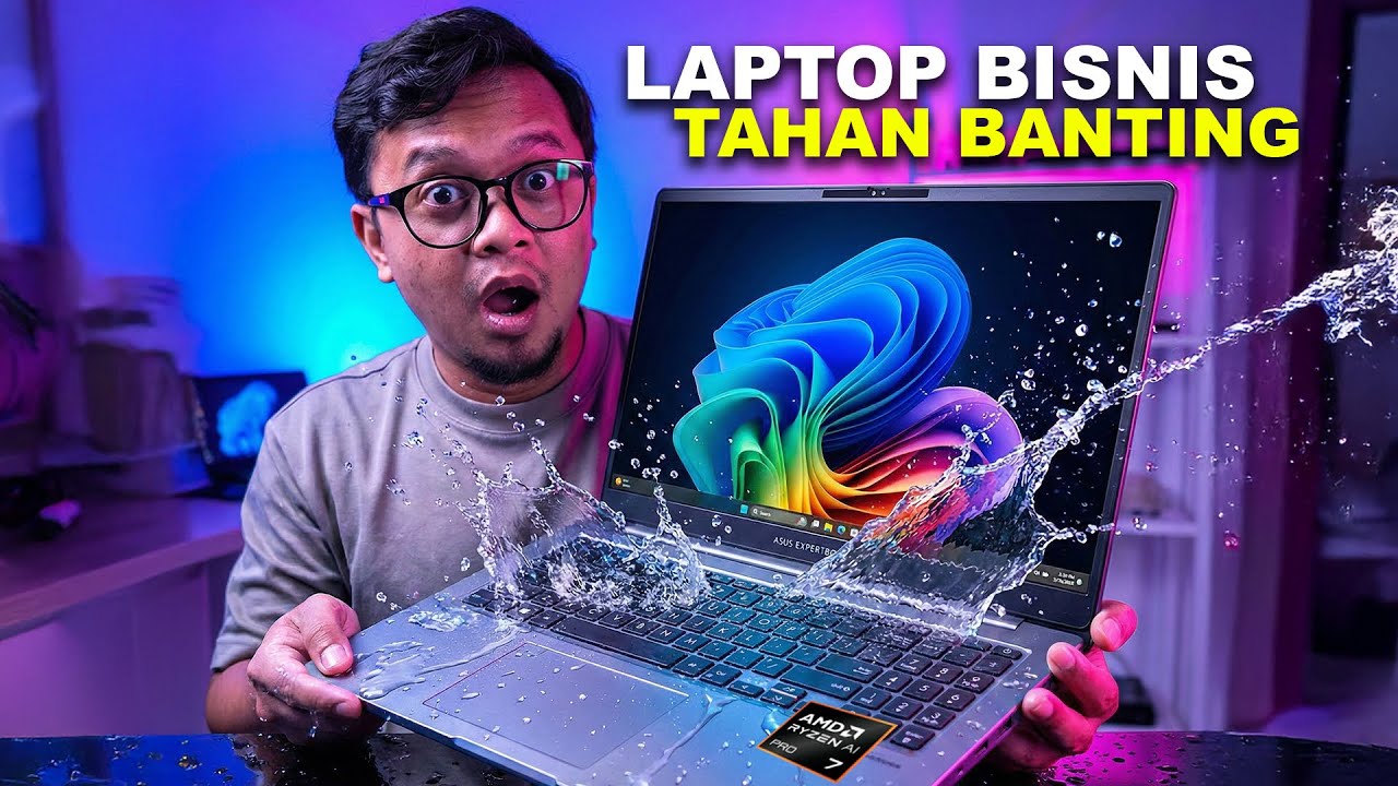 LAPTOP BISNIS TAHAN BANTING! Review Asus Experbook PM3