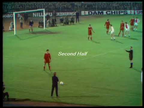 29/04/1971 European Cup Semi Final 2nd leg AJAX v ATLETICO MADRID