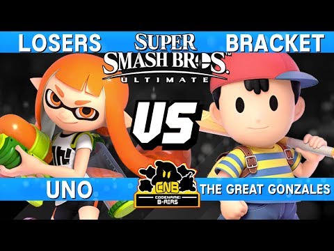 Smash Ultimate - Uno (Inkling) vs The Great Gonzales (Ness) - CNB 172 Losers Bracket