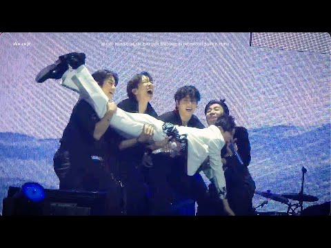 [4K] 251031 SUPER TUNA FT JUNGKOOK J-HOPE 💙🎸⚡️ #RUNSEOKJIN_EP.TOUR ENCORE IN INCHEON D1 방탄소년단 진 직캠