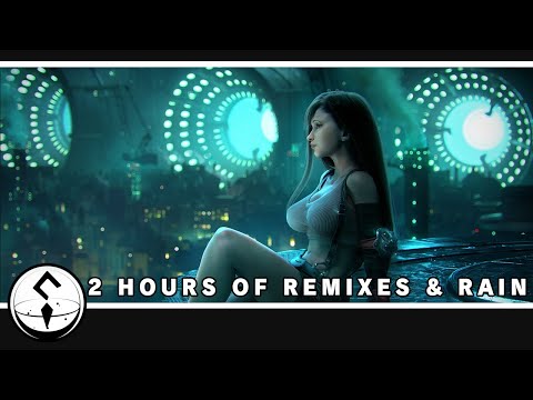 2 ½ Hours of Relaxing Final Fantasy Music (Chill Remix and Rain) - ASMR - Rain Part 2