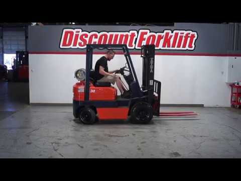 TOYOTA 5-series 5FGL15 3,000lb LP (Propane) #0040 - Forklift for Sale