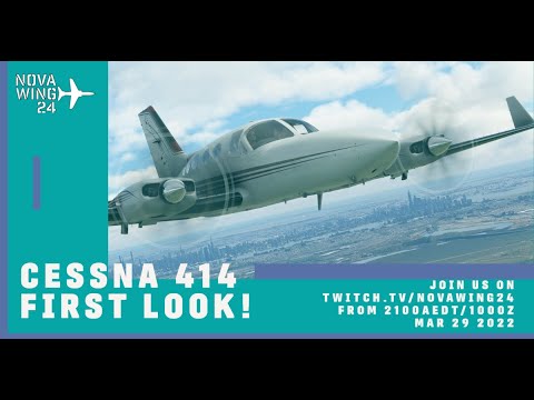 Adventures With Microsoft Flight Simulator! Livestream Recap - First Look FlySimWare's Cessna 414