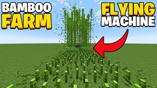 Bamboo Farm Flying Machine for Minecraft 1.20.2