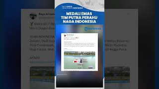 Tim Perahu Naga Indonesia Menang Lewat Strategi Kelabui China di Asian Games: Selisih 0,047 Detik
