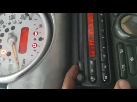 2005 Mini cooper s aux cord installation