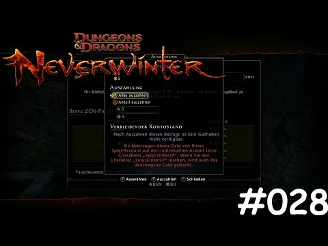 Let's Play Neverwinter #028 [Deutsch] [HD] [Xbox One] - Zen kaufen mit Astraldiamanten