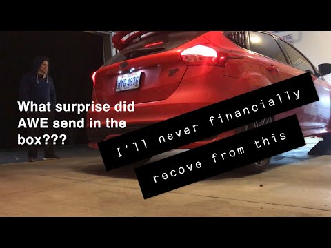 Focus ST AWE Track Edition install