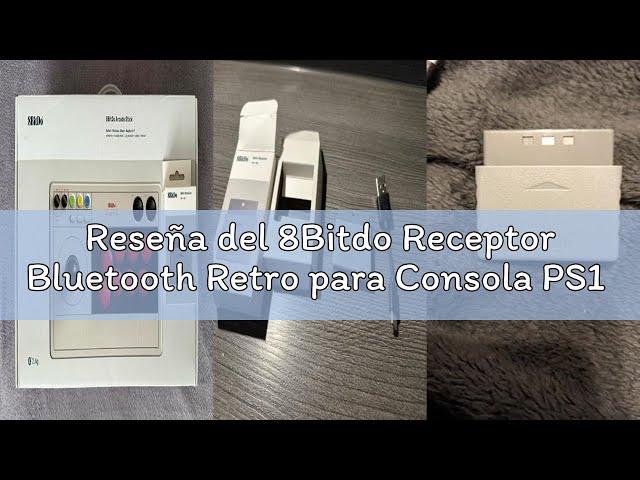 Vídeo relacionado con 8Bitdo Receptor Bluetooth Retro para Consola PS1 PS2 y Windows, Compatible con Mando de Xbox Series, Xbox One, Switch Pro y Mando de PS5/PS4