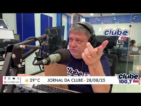 Jornal da Clube - 28/08/2025 - Edição do Almoço