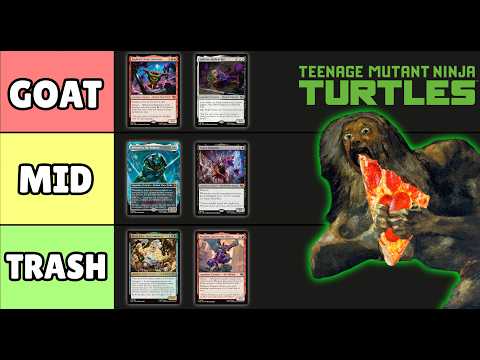 Ranking Every Teenage Mutant Ninja Turtle Commander (All 103)