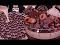 ASMR GIANT ERRERO ROCHER MALTESERS CHOCOLATE ICE CREAM NUTELLA DESSERT MUKBANG 먹방 咀嚼音 EATI