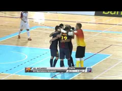 Caja Segovia vs FC Barcelona Alusport, lnfs, fútbol sala, futsal