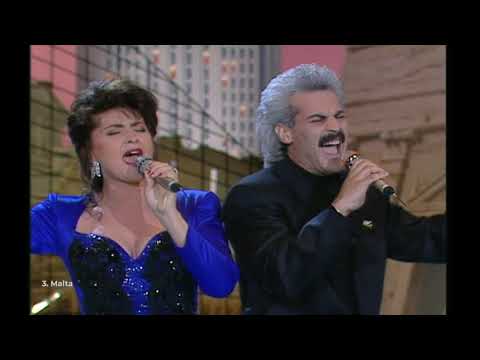 Malta 🇲🇹 - Eurovision 1991 - Paul Giordimaina and Georgina - Could it be