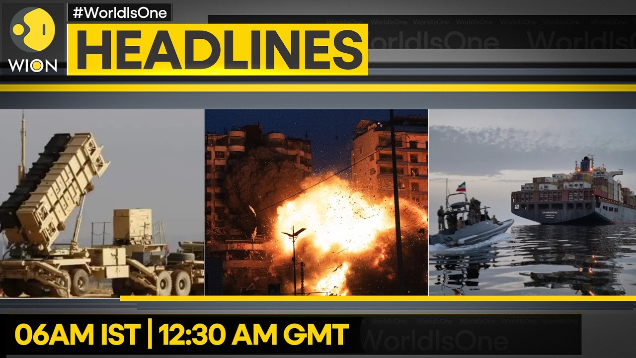 Iran War: Kuwait Intercepts Missiles & Drones | US Disables Ship Violating Iran Blockade | Headlines