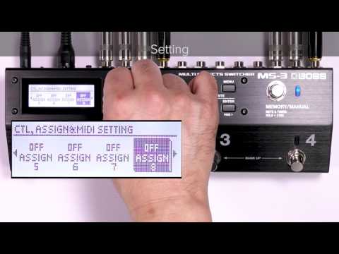MS-3 Quick Start Chapter9: Switching Programs of External MIDI Device (MIDI PC)