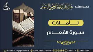 صورة 20- تأملات في سورة الأنعام