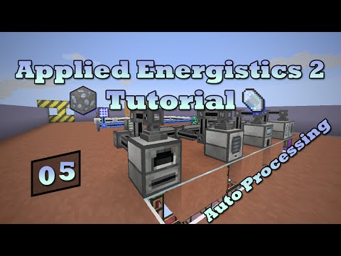 Applied Energistics 2 Tutorial - Episode 5 - Smelting/Pulverizing