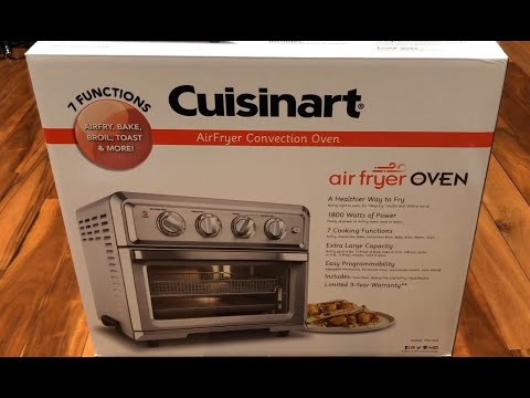 Cuisinart AirFryer Convection Oven UNBOXING
