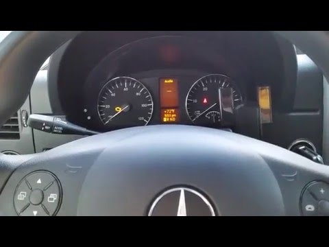 How To Reset Oil Indicator Light Mercedes Sprinter and Save Money Custom RV