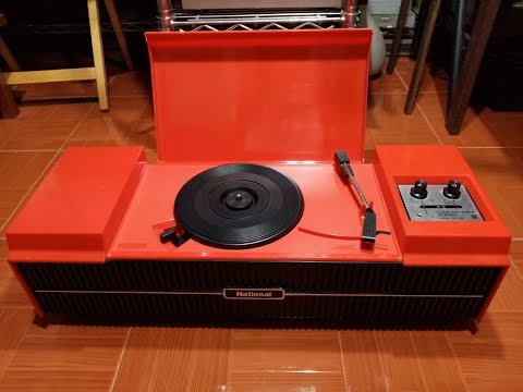 National SF-459 Compact Table Stereo